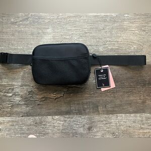 FINAL PRICE NWT Like Dream Black Belt Bag